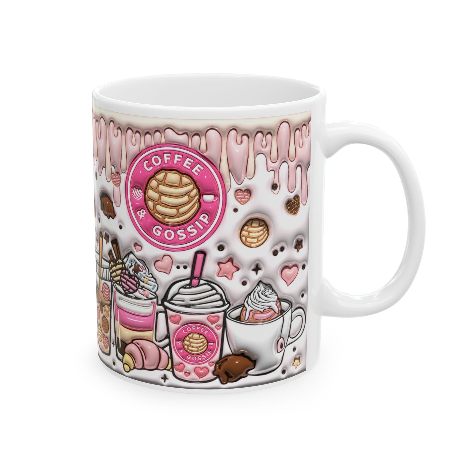Coffee & Gossip Ceramic Mug