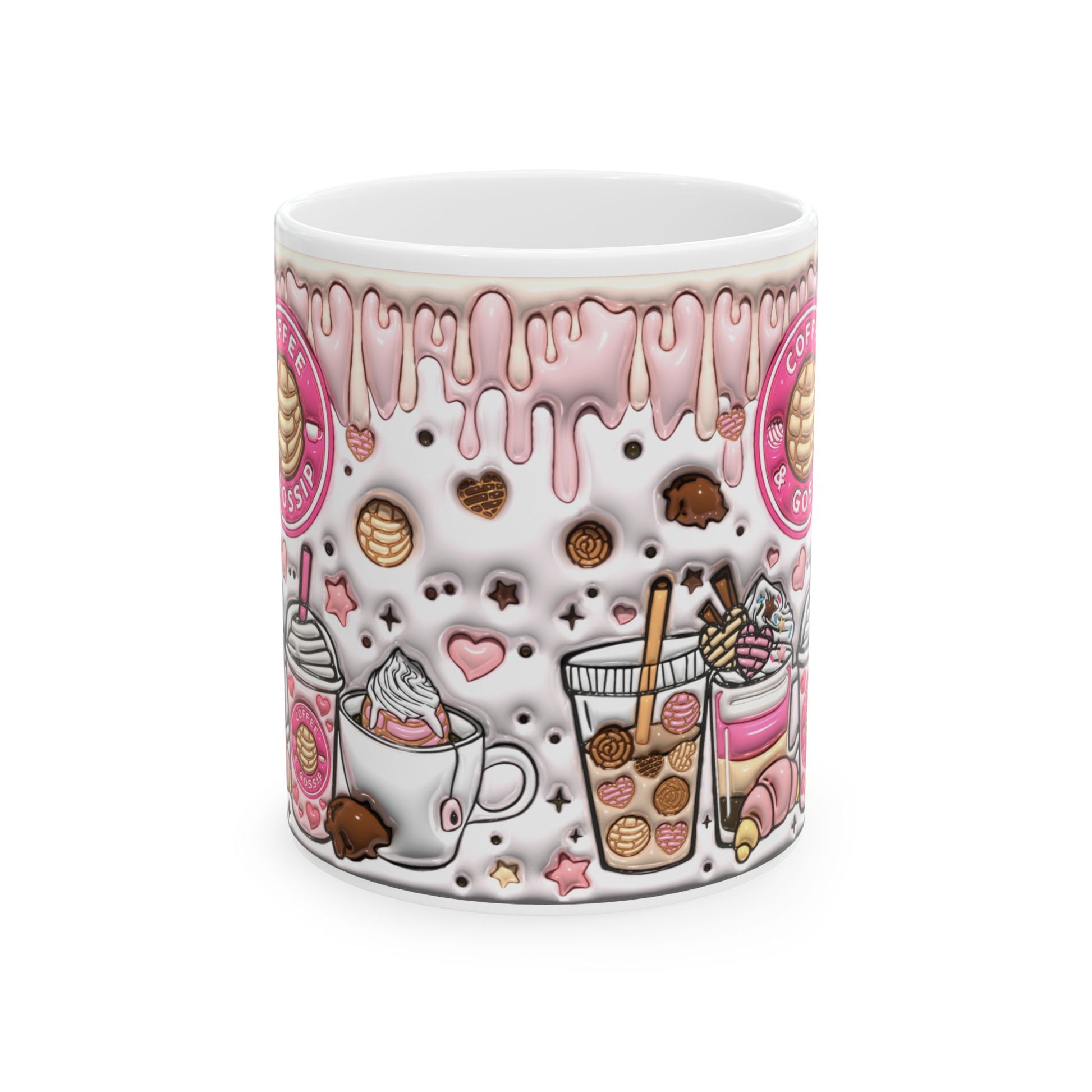 Coffee & Gossip Ceramic Mug