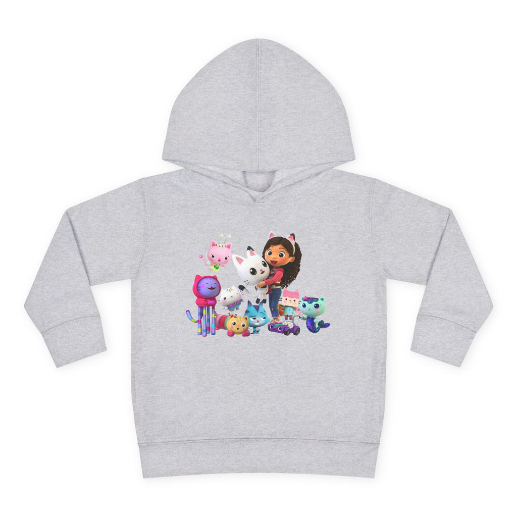 Cute Toddler Pullover Fleece Hoodie with Colorful Animal Friends, Kids Hoodie, Toddler Clothes, Cartoon Hooded Sweatshirt, Gift for Kids