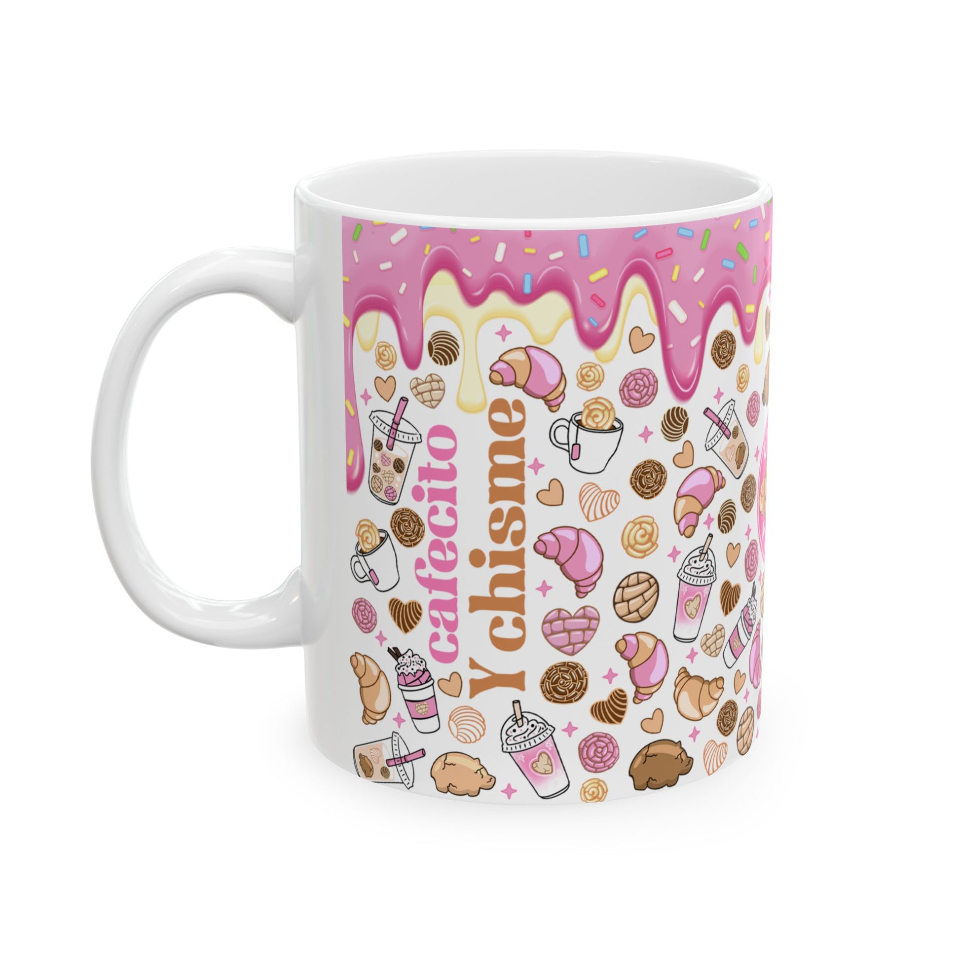 Cafecito Y Chisme Ceramic Mug