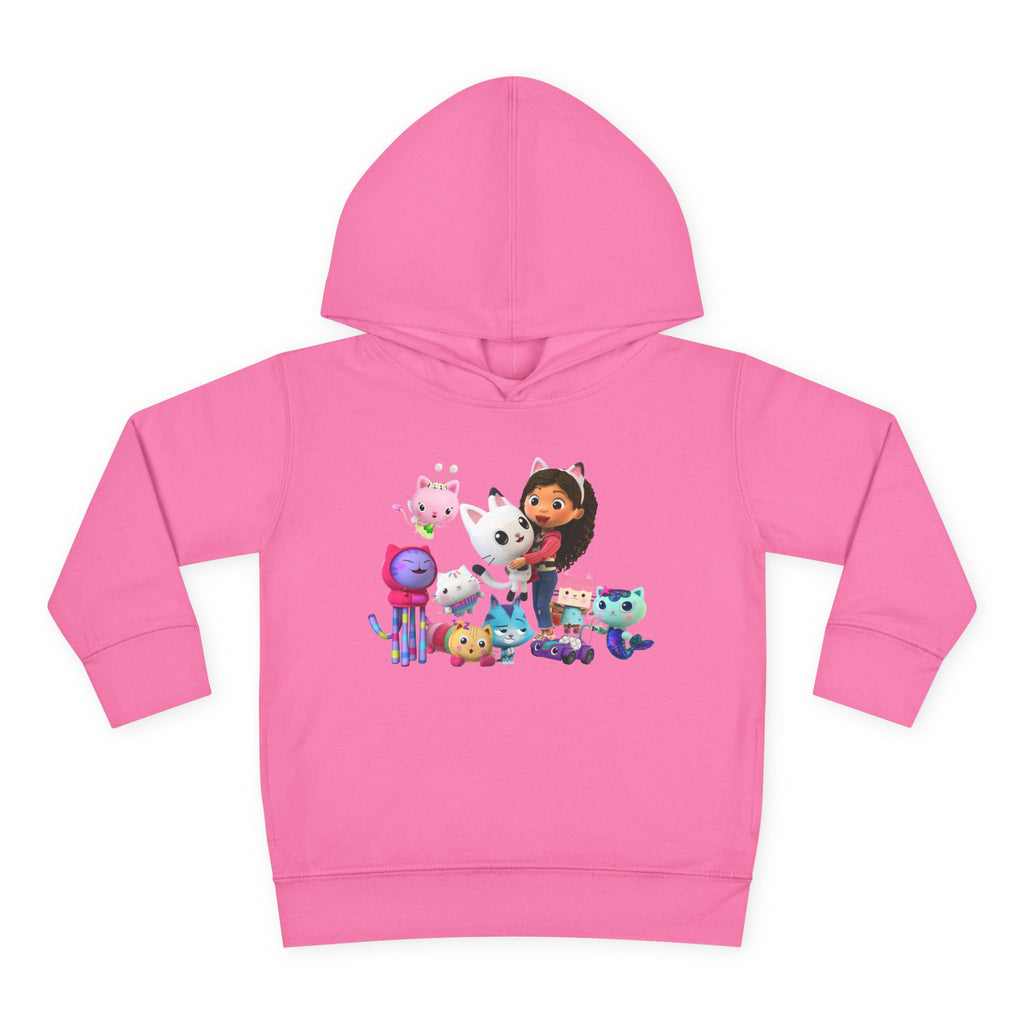 Cute Toddler Pullover Fleece Hoodie with Colorful Animal Friends, Kids Hoodie, Toddler Clothes, Cartoon Hooded Sweatshirt, Gift for Kids