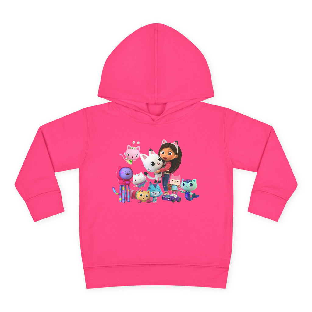 Cute Toddler Pullover Fleece Hoodie with Colorful Animal Friends, Kids Hoodie, Toddler Clothes, Cartoon Hooded Sweatshirt, Gift for Kids